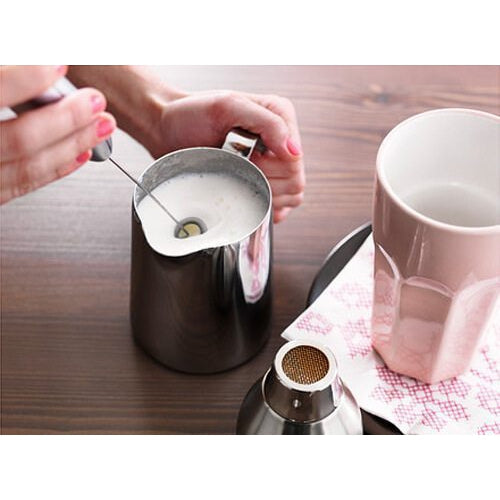 Best AeroLatte Electric Milk Frother - Handheld Whisk for Coffee, Latte & Cappuccino - Perfect for Home, Office & Travel Use