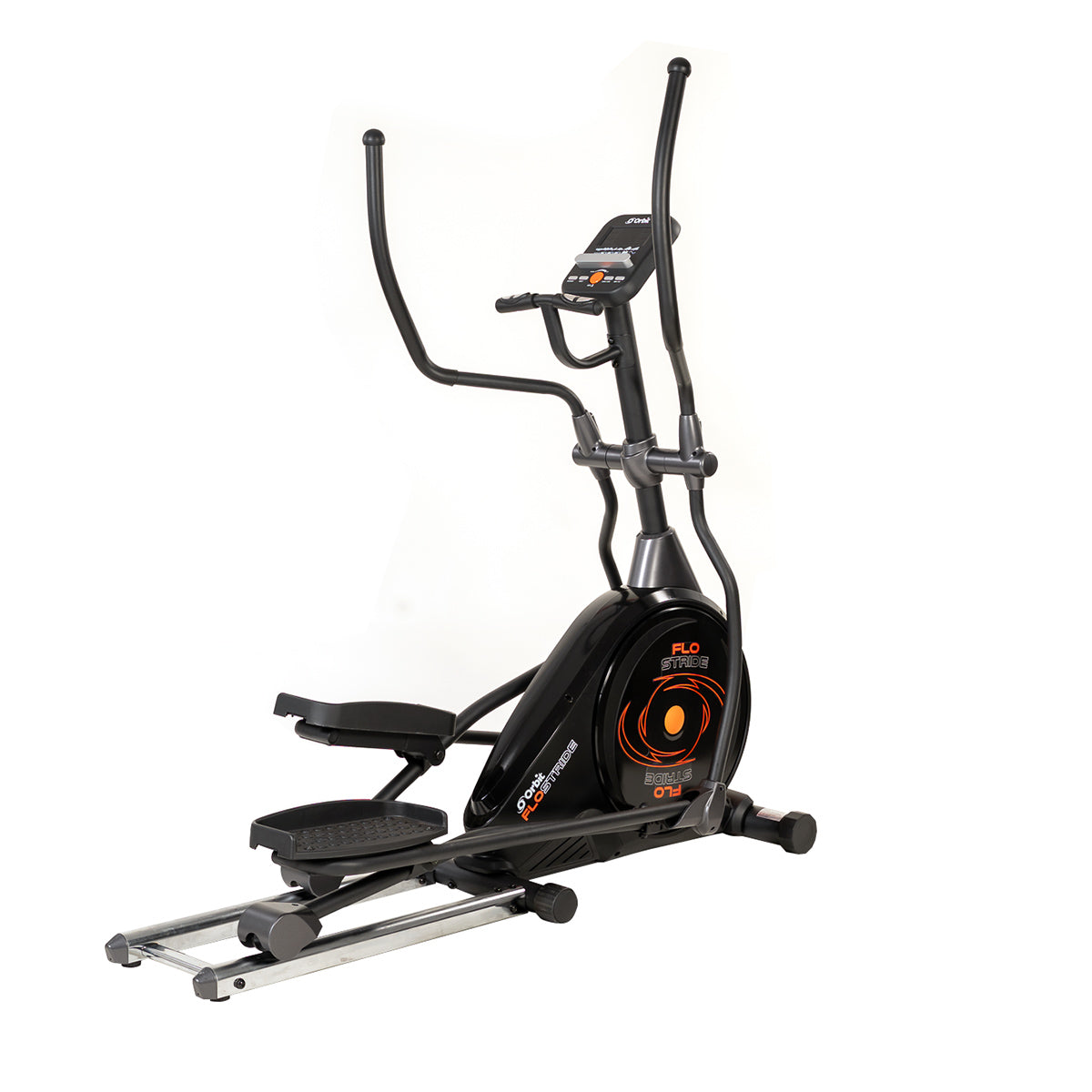Orbit Flo Stride Elliptical Machine - Low Impact Cardio Trainer for Home Gym, Full Body Workout Equipment - Perfect for Small Spaces & Apartment Fitness