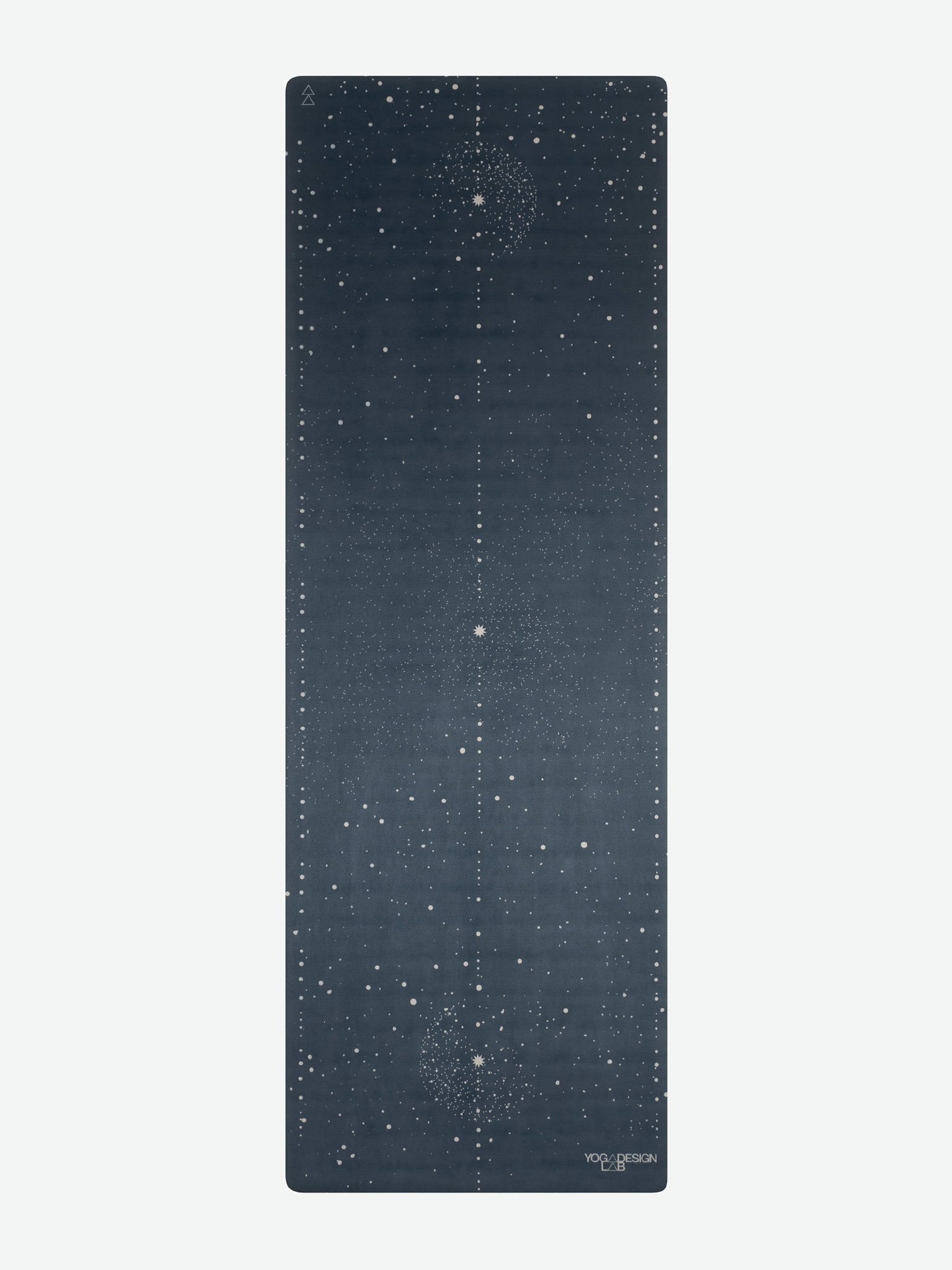 Yoga Design Lab Travel Yoga Mat 1.5mm - Ultra Thin & Lightweight Non-Slip Celestial Print - Perfect for Travel, Hot Yoga, Pilates & Home Workouts