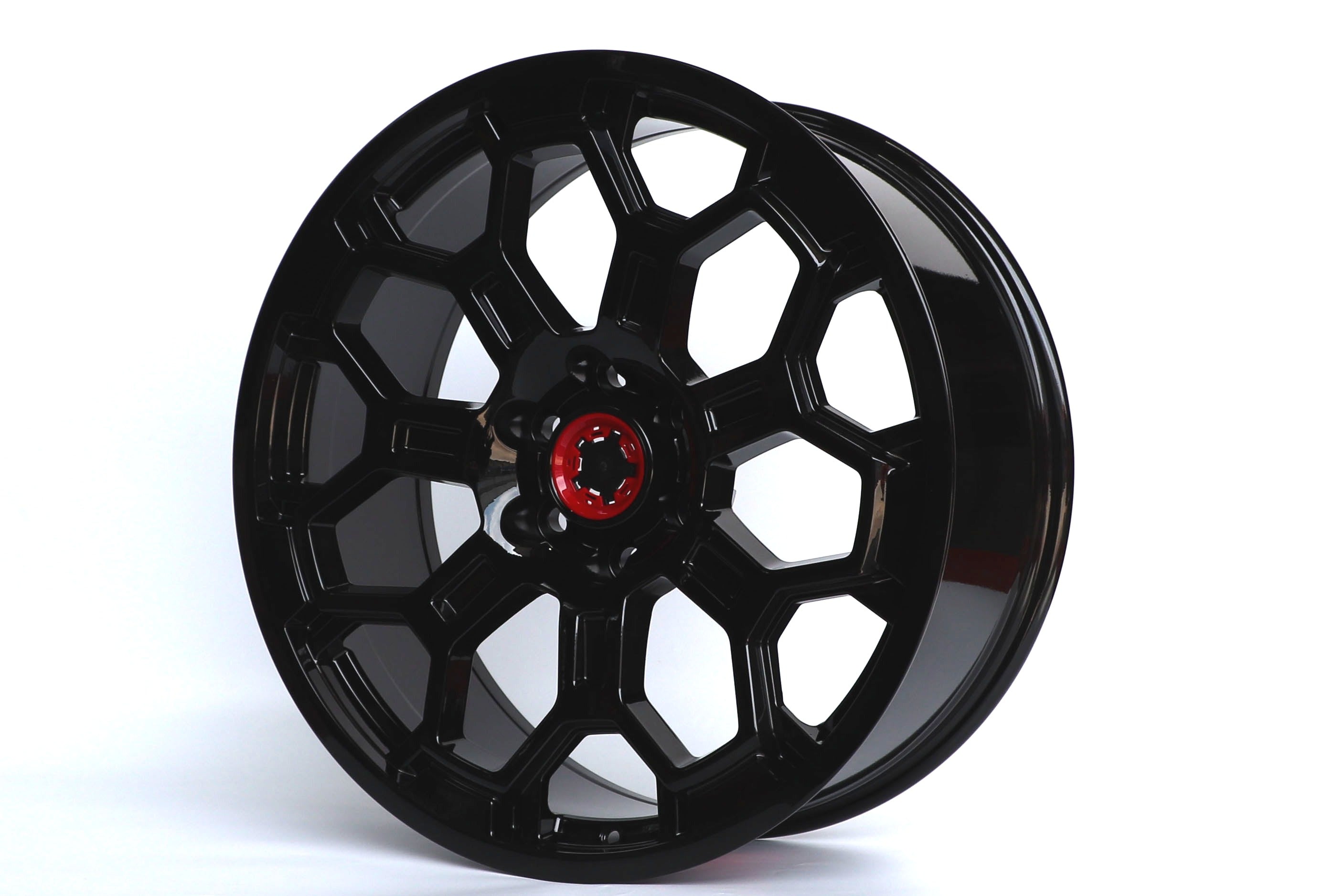 2023 Black Pro Style Wheels - 20 Inch Rims for Toyota Tacoma, 4Runner, FJ Cruiser, Tundra, Sequoia & Land Cruiser - Off-Road & Street Performance Upgrade
