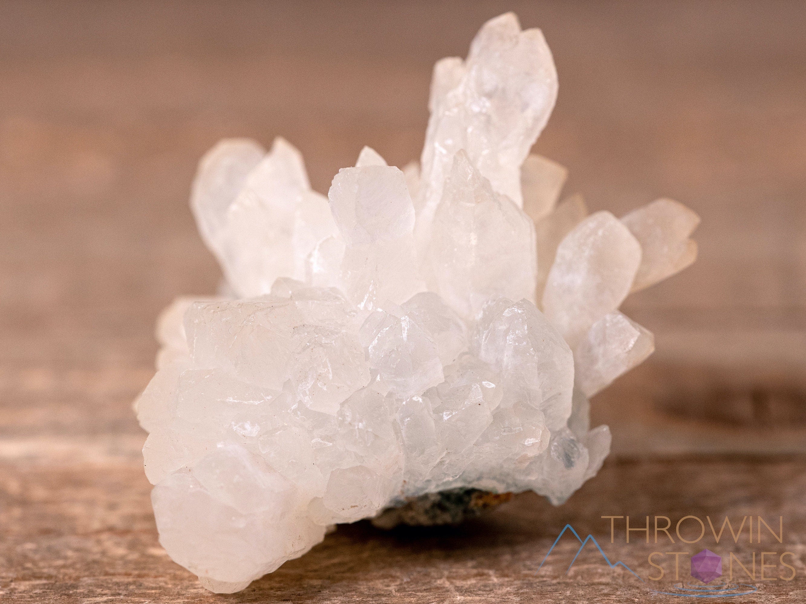 Natural Raw Quartz Flower Crystal Cluster - Healing Stone for Home Decor, Housewarming Gift, Meditation & Energy Balancing (40460) - Perfect for Living Room Display, Office Feng Shui & Spiritual Healing