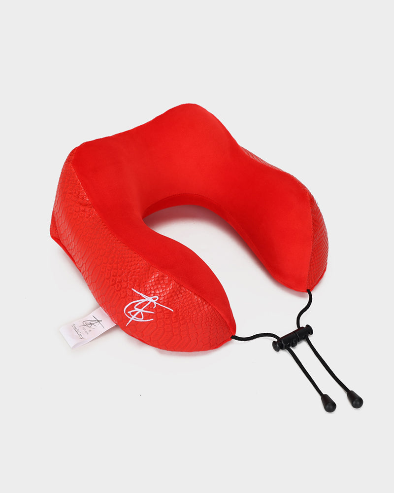 Apollo 1 Neck Pillow for Travel & Office - Memory Foam Support for Airplane, Car, Home Use - Comfortable & Ergonomic Design for Neck Pain Relief