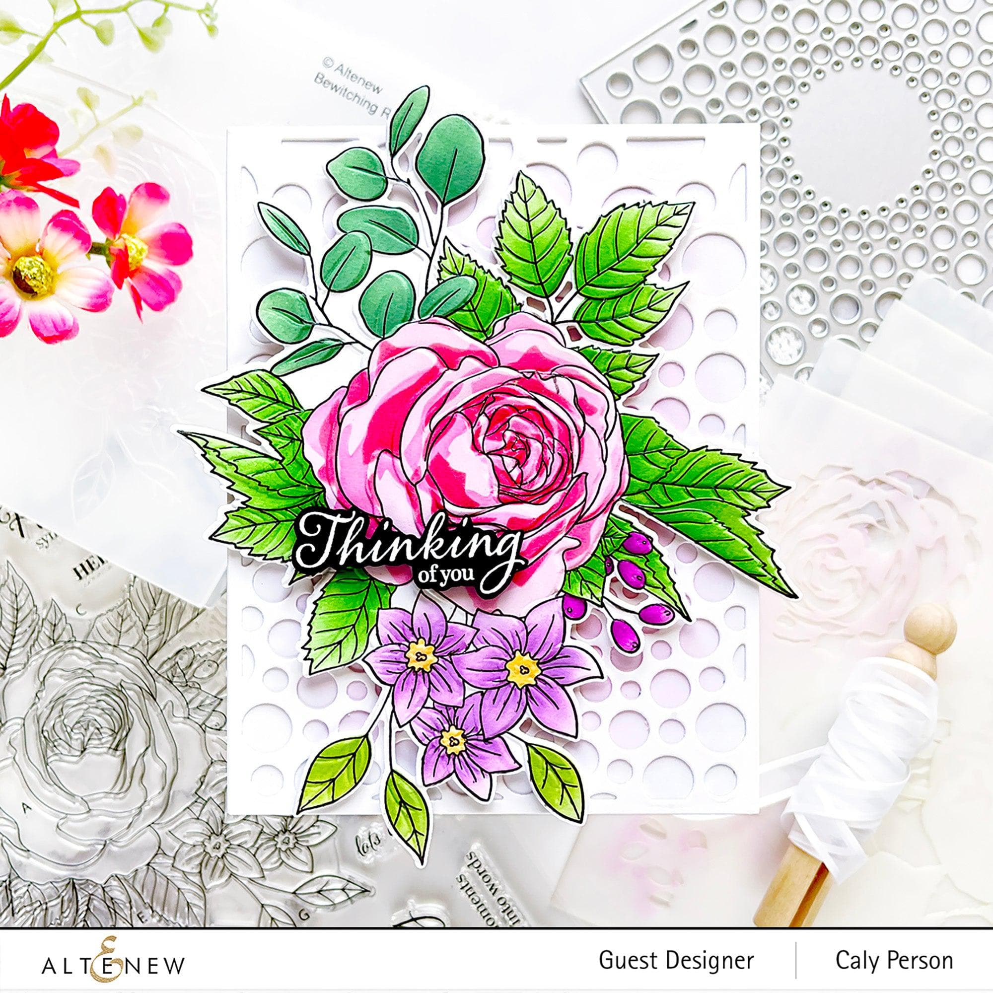 DIY Craft Your Life Project Kit - Bewitching Rose Floral Arrangement Set for Home Decor, Wedding, Party & Gift Giving