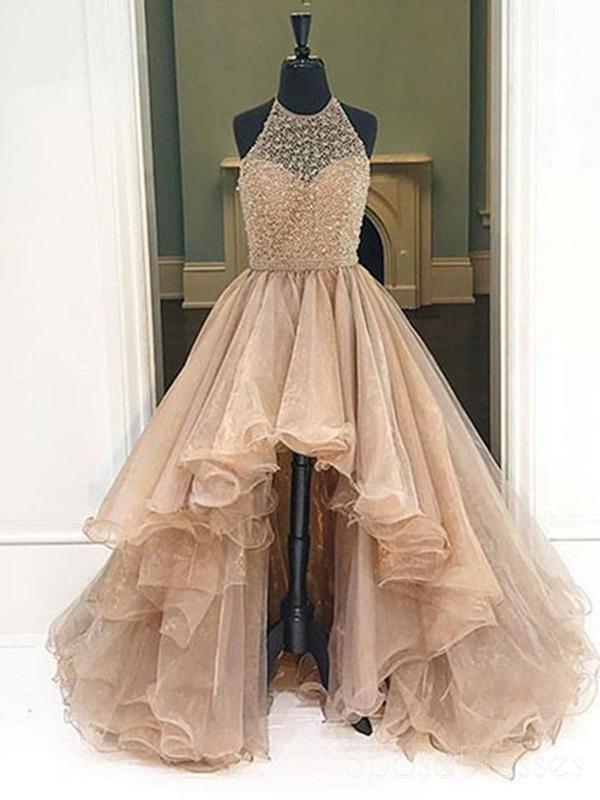 Elegant High Low Evening Prom Dresses for Women | Custom Long Formal Gowns | Affordable Homecoming Dresses for Prom Night & Special Occasions