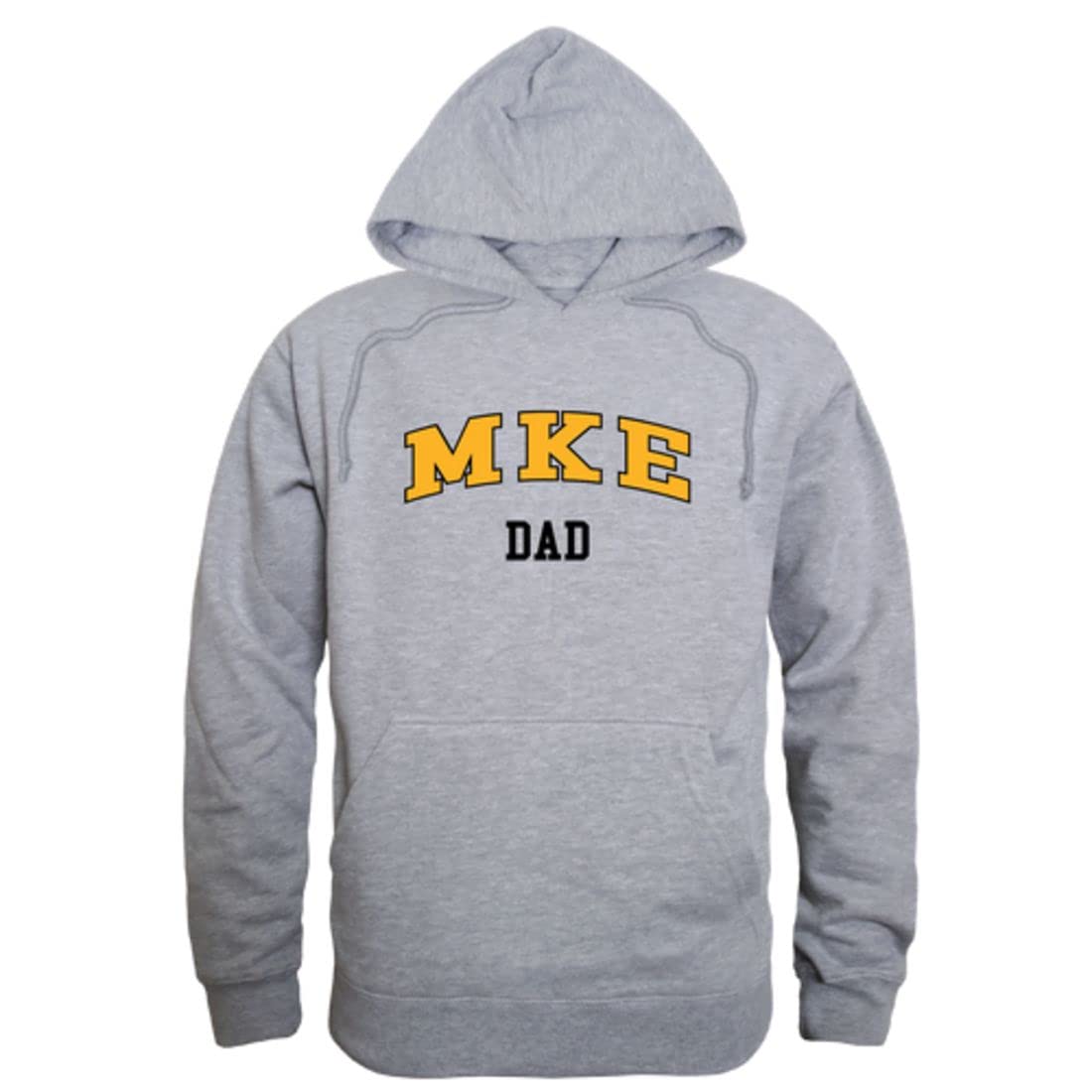 University of Wisconsin Milwaukee Panthers Dad Fleece Hoodie - Warm & Comfortable Pullover Sweatshirt for Men in Black - Perfect for Game Day, Tailgating & Casual Wear
