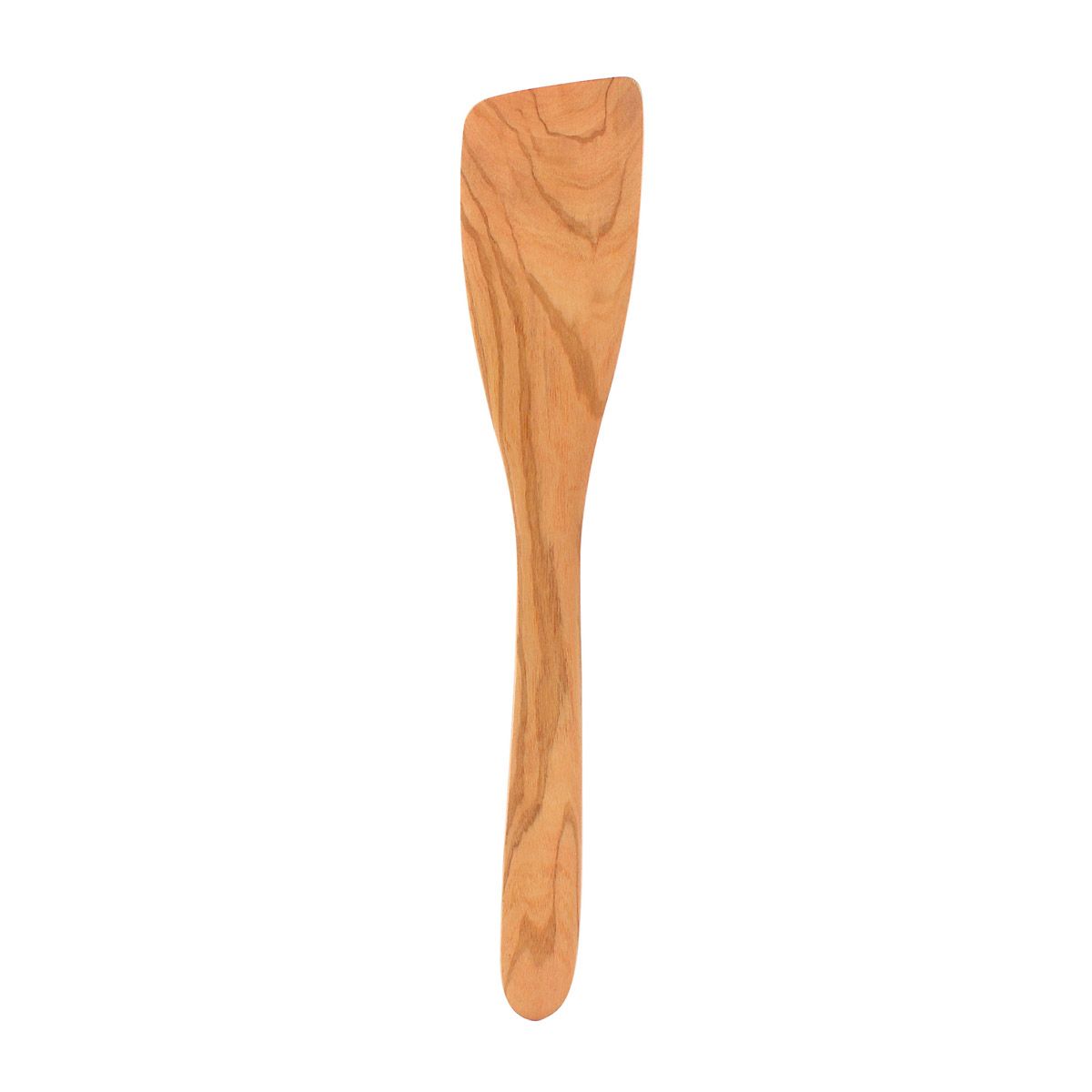 Premium Italian Olive Wood Spatula - 12 Inch Natural Wooden Cooking Utensil for Baking, Frying & Serving - Eco-Friendly Kitchen Tool for Home Chefs