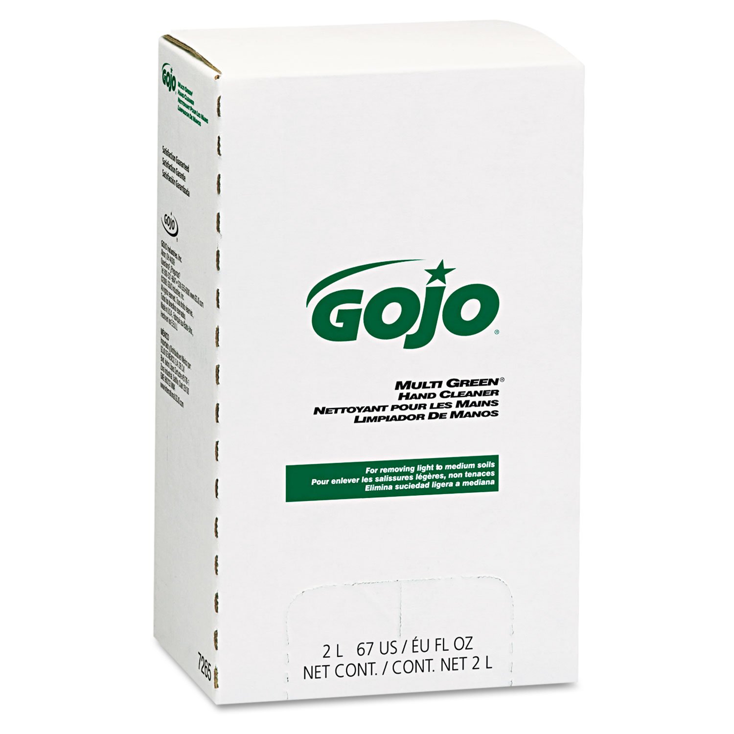 Gojo® Multi Green Hand Cleaner - Natural, Non-Toxic & Eco-Friendly Hand Soap for Mechanics, Gardeners & DIY Enthusiasts | Perfect for Garage, Workshop & Outdoor Use
