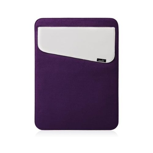 Moshi Muse 13-Inch MacBook Case - Sleek Protective Cover for MacBook Pro & Air (Purple, Model 99MO034411) | Perfect for Work, Travel & Everyday Use
