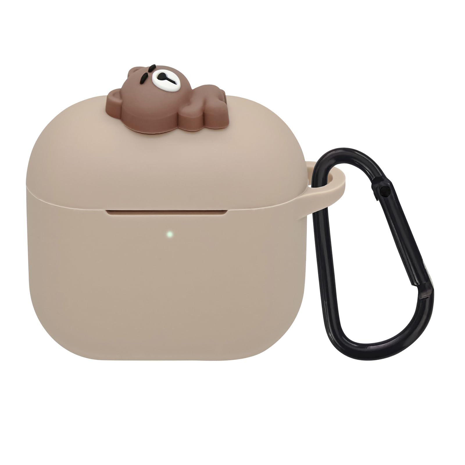 Cute Kawaii Airpod 4 Case with Keychain - Bear Design for 2024 Model | Perfect for Travel & Daily Use