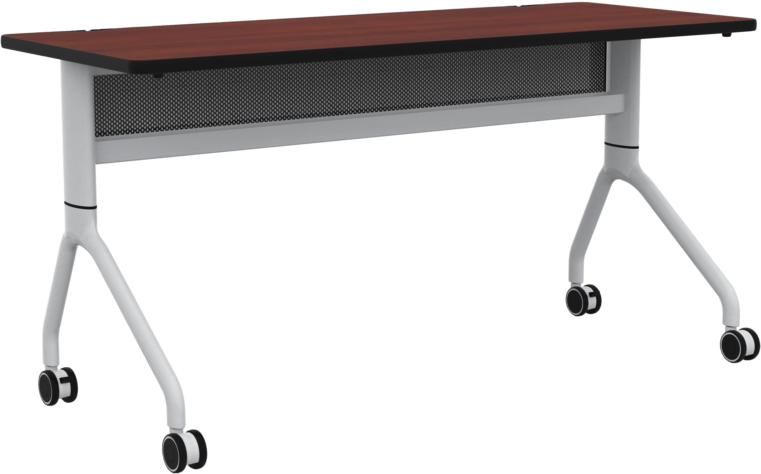 Safco Rumba 60 x 24 Inch Flip Nesting Table - Space-Saving Office & Home Furniture for Meetings, Dining, or Workspace [RBA6024FL]