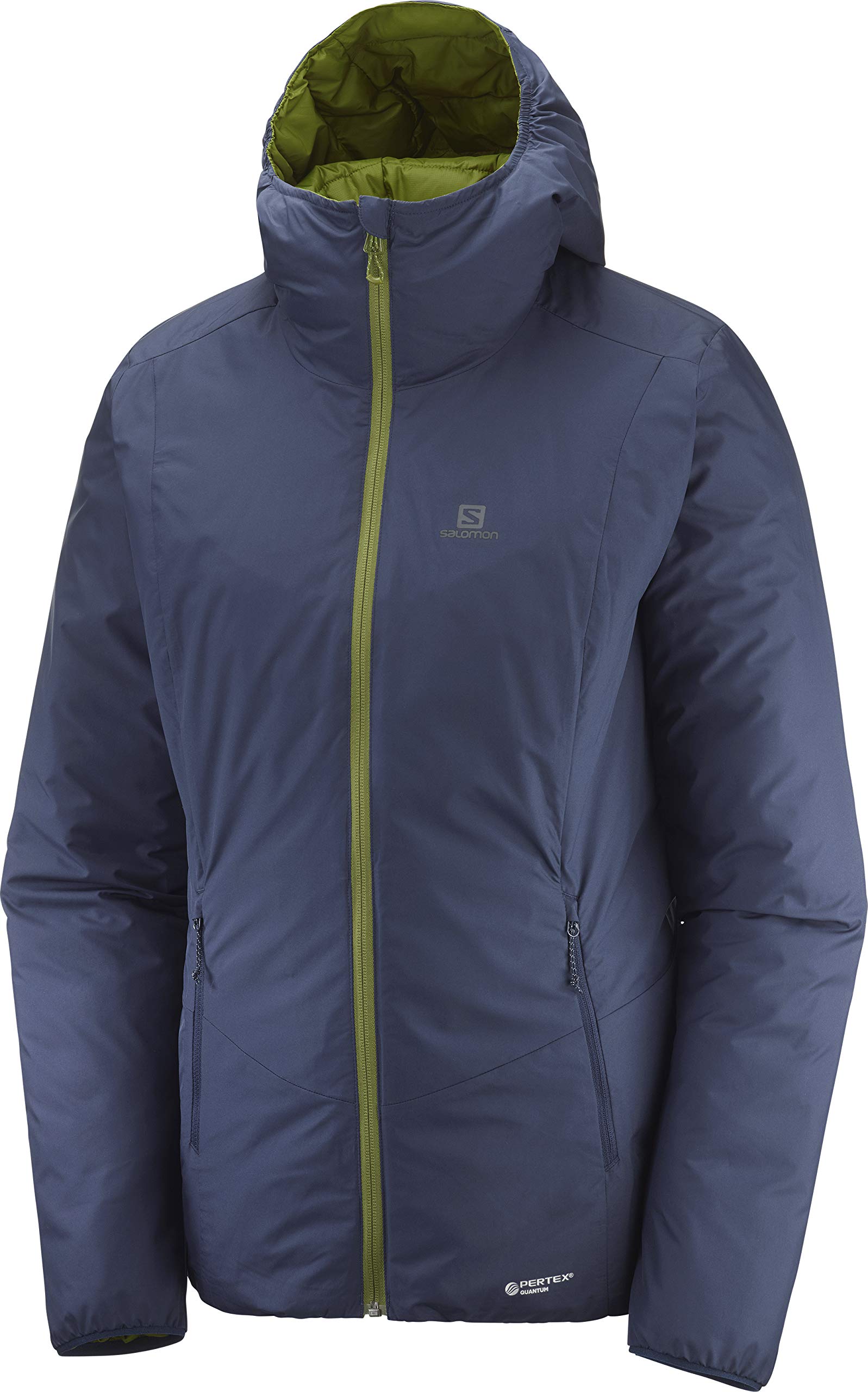 Salomon Women's Drifter Loft Hoodie - Lightweight Water-Resistant Hiking Jacket for Outdoor Adventures, Travel & Casual Wear