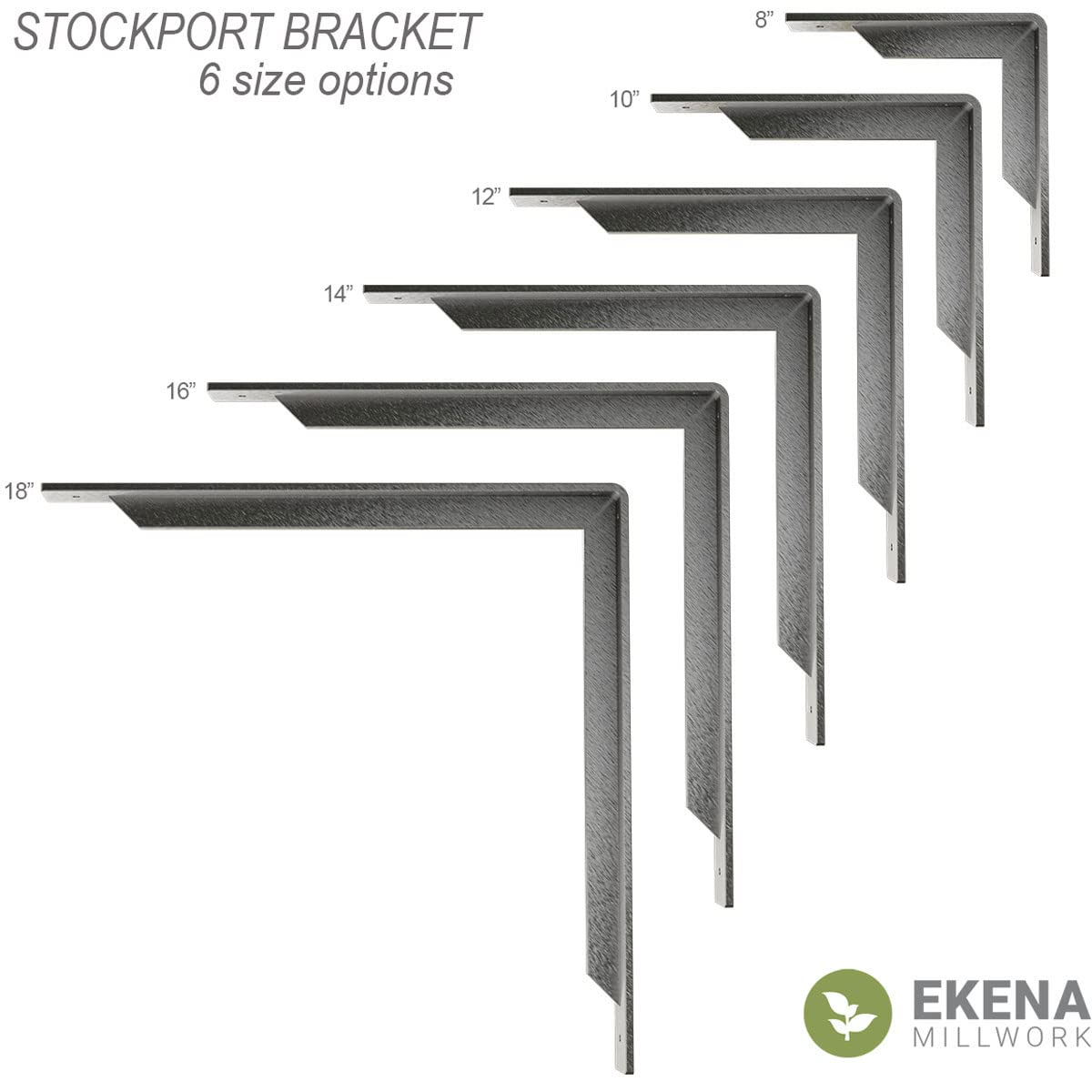 Ekena Millwork BKTMST Steel Bracket - 2