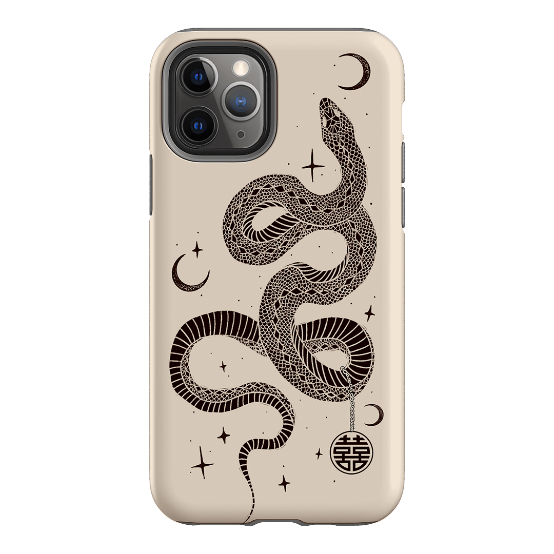 Astro Snake in Cream - Trendy Snake Print Handbag for Women - Perfect for Parties, Dates & Everyday Use