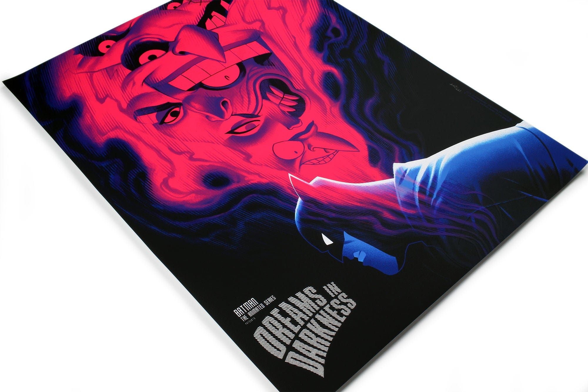 Dreams In Darkness Screenprinted Poster - Unique Wall Art for Home, Office & Bedroom Decor | Perfect Gift for Art Lovers & Dark Aesthetic Fans