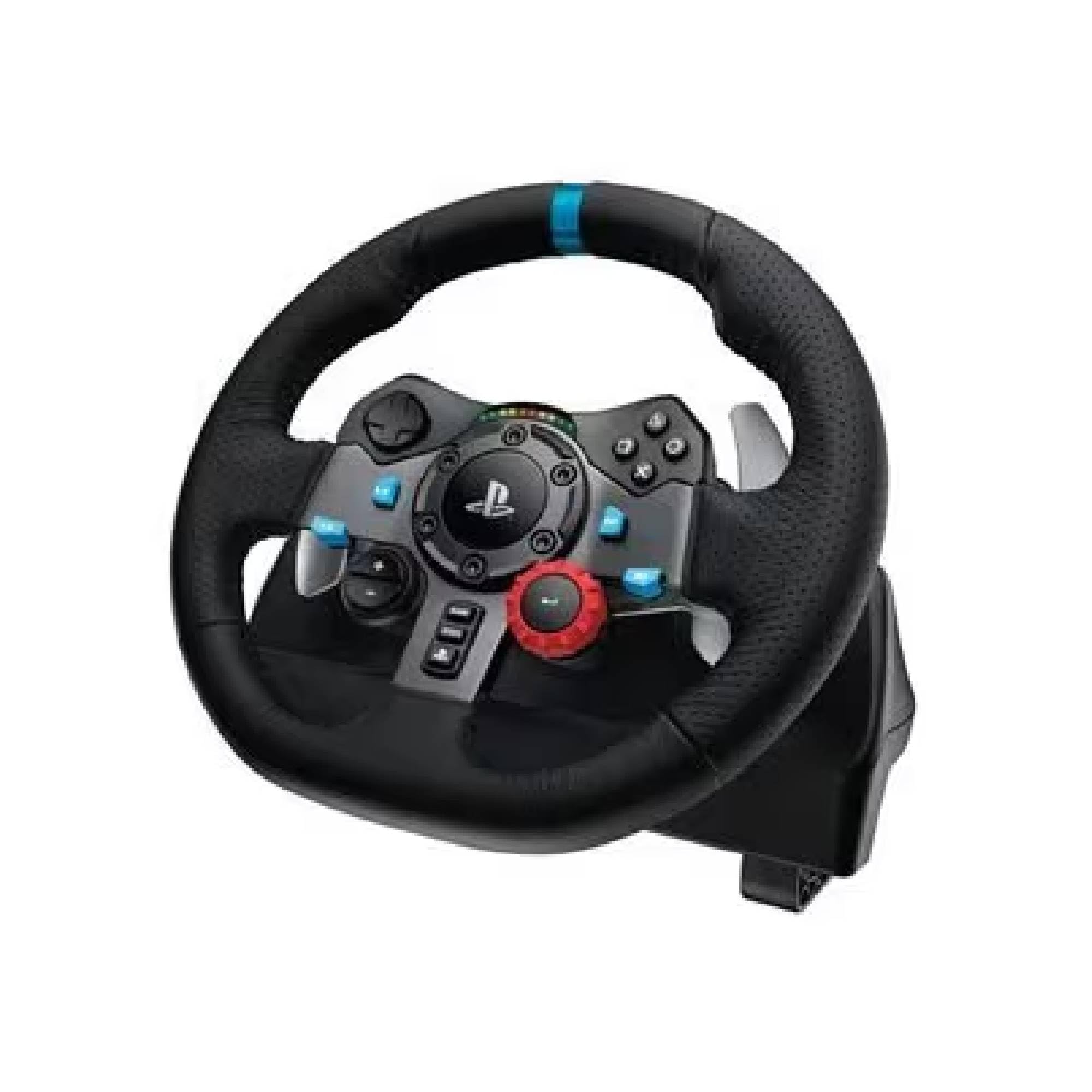 Logitech G29 Driving Force Racing Wheel - Compatible with PS4 & PS3 (Renewed) | Realistic Force Feedback for Sim Racing Games Like Gran Turismo & F1