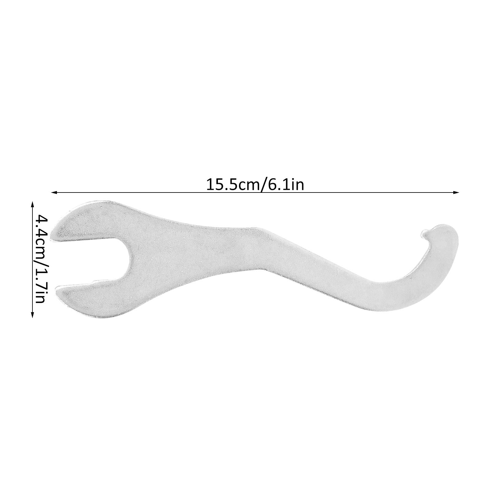 Cryfokt 2-in-1 Lockring Wrench & Bottom Bracket Tool - Professional Bike Repair Spanner for Pedal Removal and Bicycle Maintenance - Perfect for Home Mechanics and Bike Shops