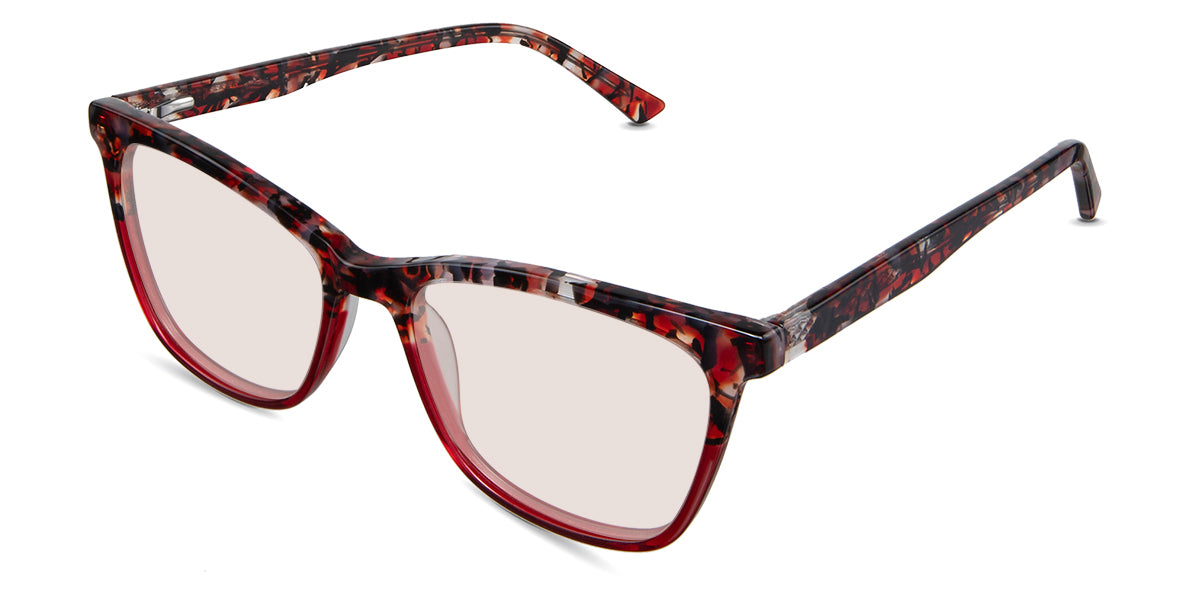 Paisley Print Women's Prescription Tinted Glasses - Stylish & UV Protection for Outdoor Activities, Driving, and Fashion Accessories