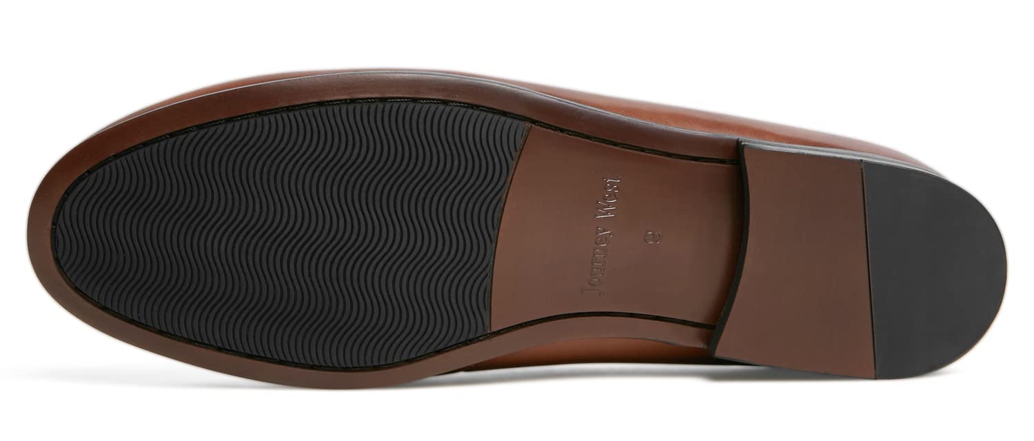 Journey West Men's Slip-On Loafers | Genuine Leather Casual Shoes for Men | Comfortable Driving & Office Wear