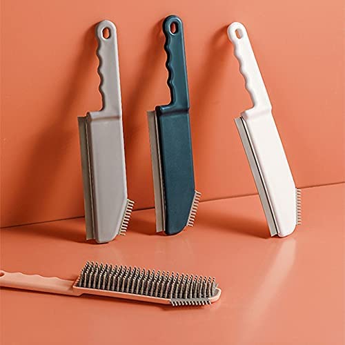 Ritmo 3-in-1 Multifunctional Cleaning Brush for Kitchen, Bathroom, Countertop, Floor & Window - Silicone Scrub Brush with Crevice Cleaner & Scraper - Perfect for Deep Cleaning Tiles, Grout, Sinks & Hard-to-Reach Areas