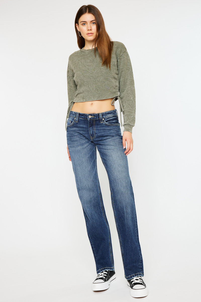 Vintage 90's Low Rise Boyfriend Jeans for Women - Retro High Waisted Distressed Denim Pants | Perfect for Casual Outfits, Street Style & Everyday Wear