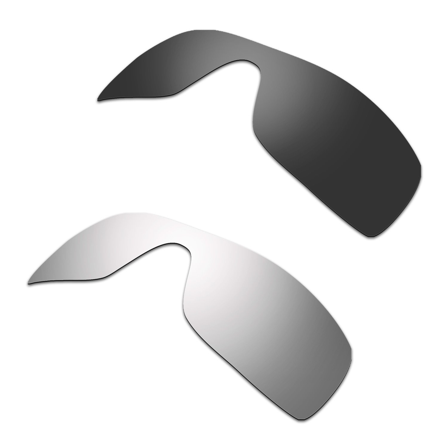 HKUCO Replacement Lenses for Oakley Batwolf Sunglasses - Polarized Lens for Men - UV Protection, Anti-Glare - Perfect for Driving, Cycling & Outdoor Sports