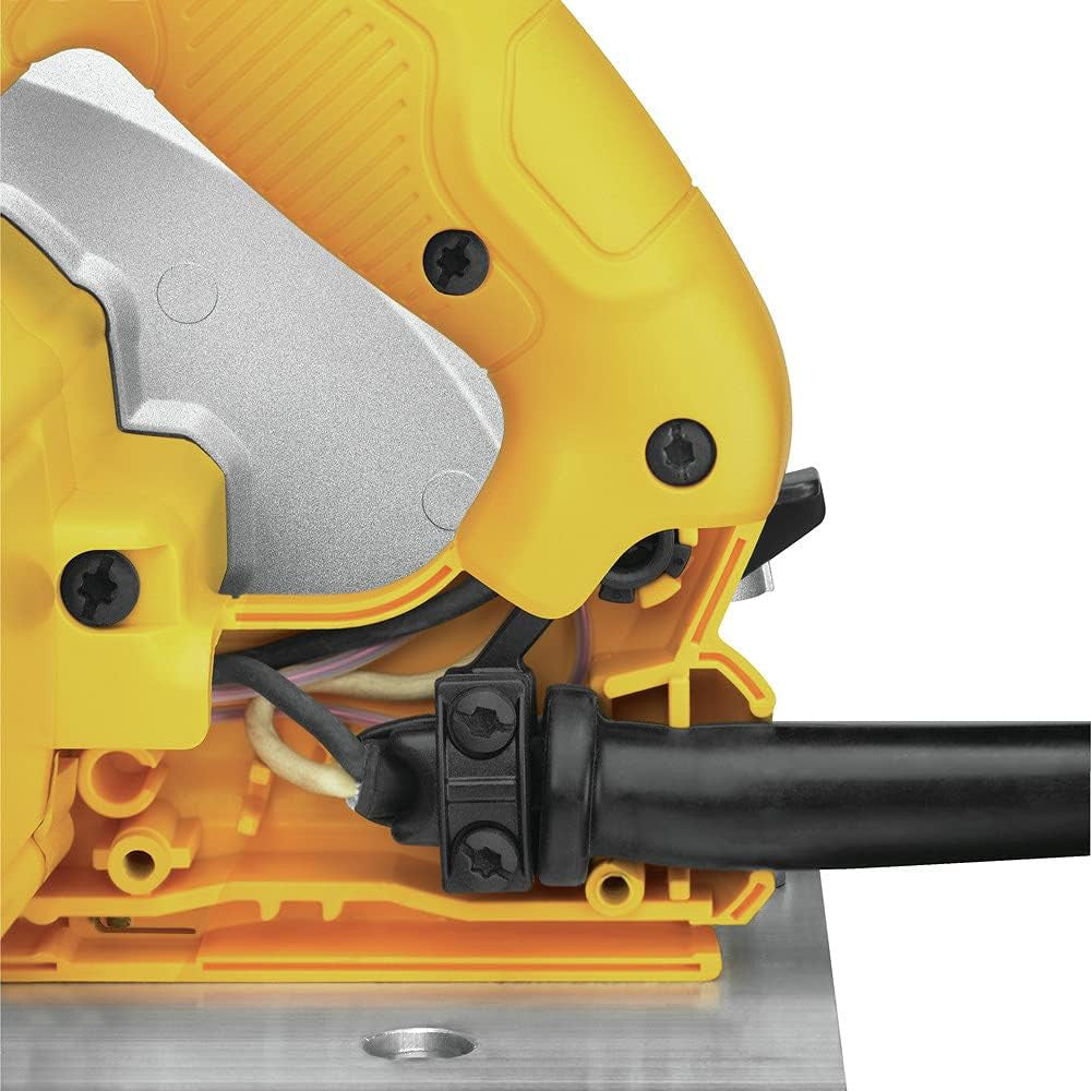 DEWALT DWE575S 7-1/4 Inch Circular Saw - Refurbished with Warranty | Powerful Corded Electric Saw for Wood Cutting, DIY Projects & Construction Work