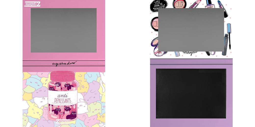 Custom Extra Large Z Palette - Magnetic Makeup Palette for Eyeshadow & Blush - Perfect for Professional Makeup Artists & Travel