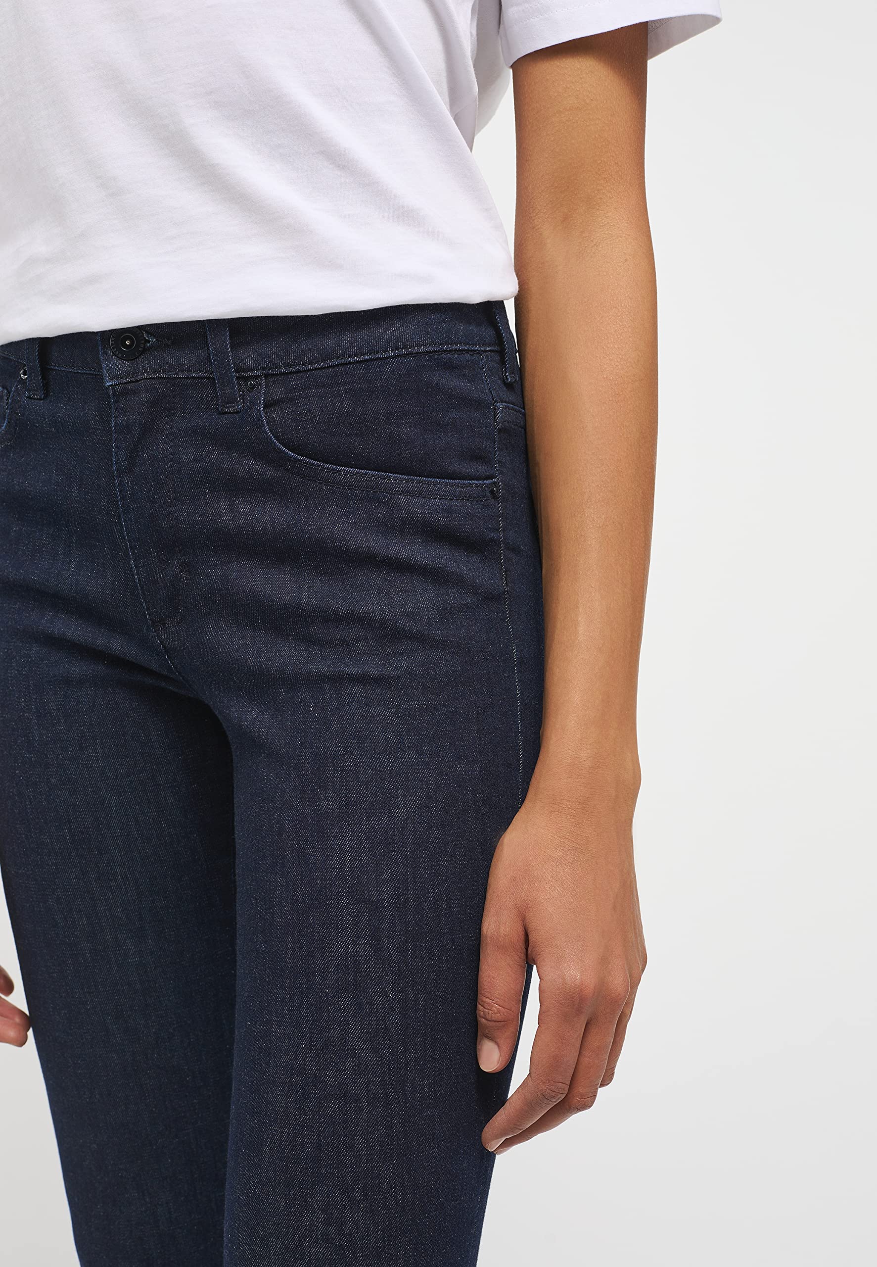 Mustang Women's Shelby Skinny Jeans - High Waist Stretch Denim Pants for Casual Wear & Night Out