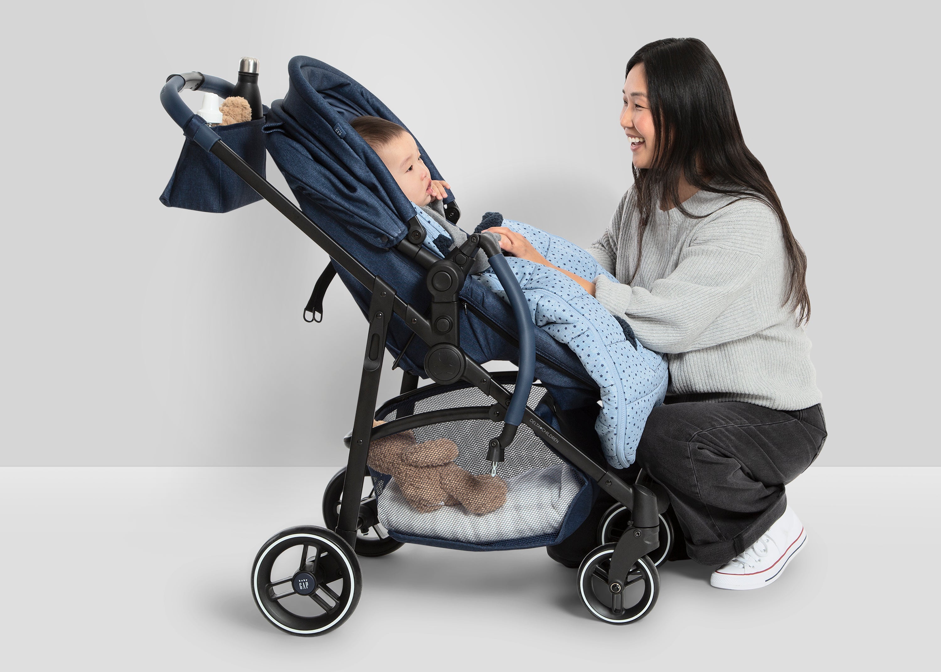 BabyGap Toddler Stroller Footmuff - Warm Winter Stroller Cover for Boys & Girls - Cozy Footmuff for Strollers & Prams - Perfect for Cold Weather Walks & Outdoor Adventures