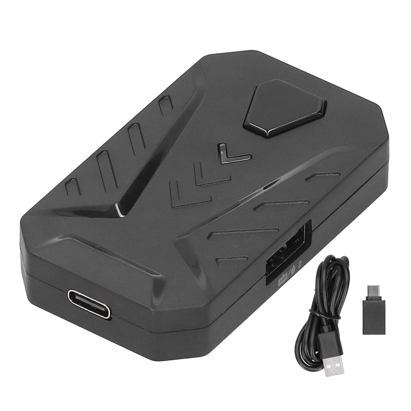 ASHATA Programmable Wired Keyboard and Mouse Converter Adapter for Nintendo Switch, PS5, PS3, PC - Gaming Controller Adapter for FPS, RPG & Competitive Gaming