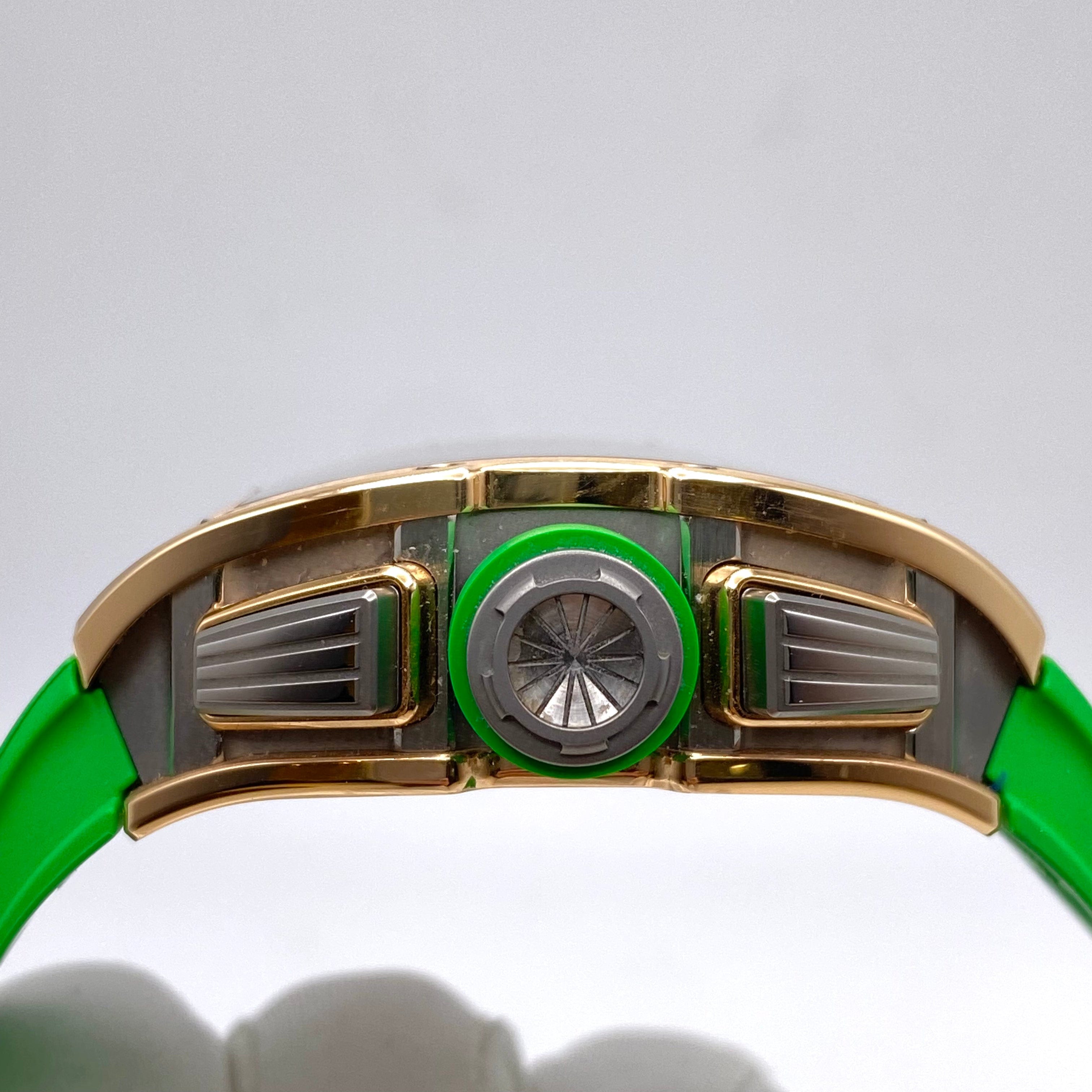 Richard Mille RM 11-01 Robert Mancini Flyback Chronograph Rose Gold Watch - Luxury Sports Chronograph for Racing Enthusiasts & High-End Collectors