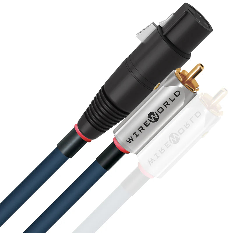 Wireworld Luna™ 10 High Performance Audio Interconnect Cable - Premium RCA Cable for Home Theater, Hi-Fi Systems & Audiophile Equipment