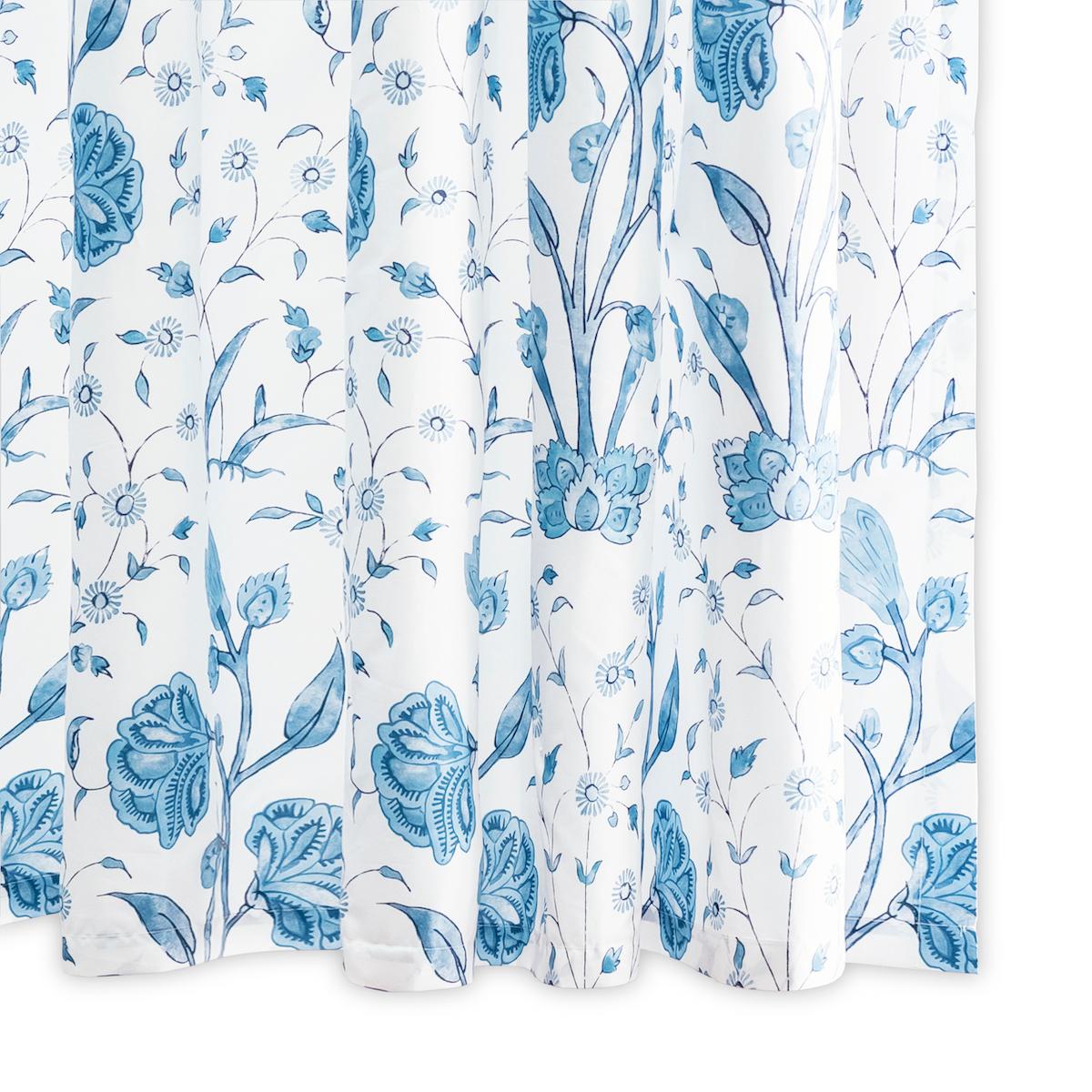 Luxury Matouk Schumacher Khilana Shower Curtain - Waterproof Fabric Bathroom Decor for Modern & Elegant Bathrooms | Perfect for Home, Hotel, and Spa Use