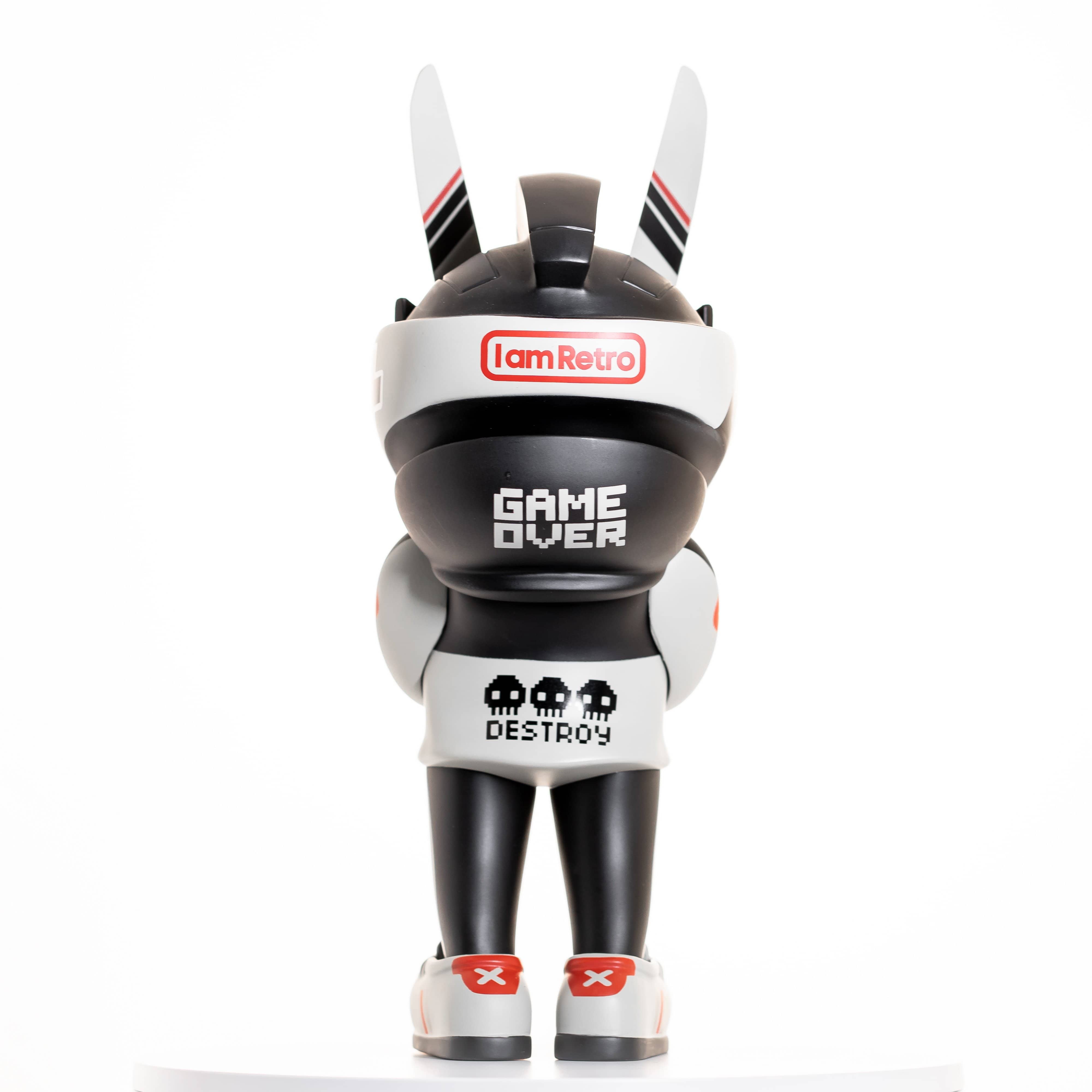 Retro Destroyer MEGA TEQ63 Action Figure - Limited Edition by Quiccs x Martian Toys x IamRetro - Collectible Vinyl Art Toy for Display & Home Decor