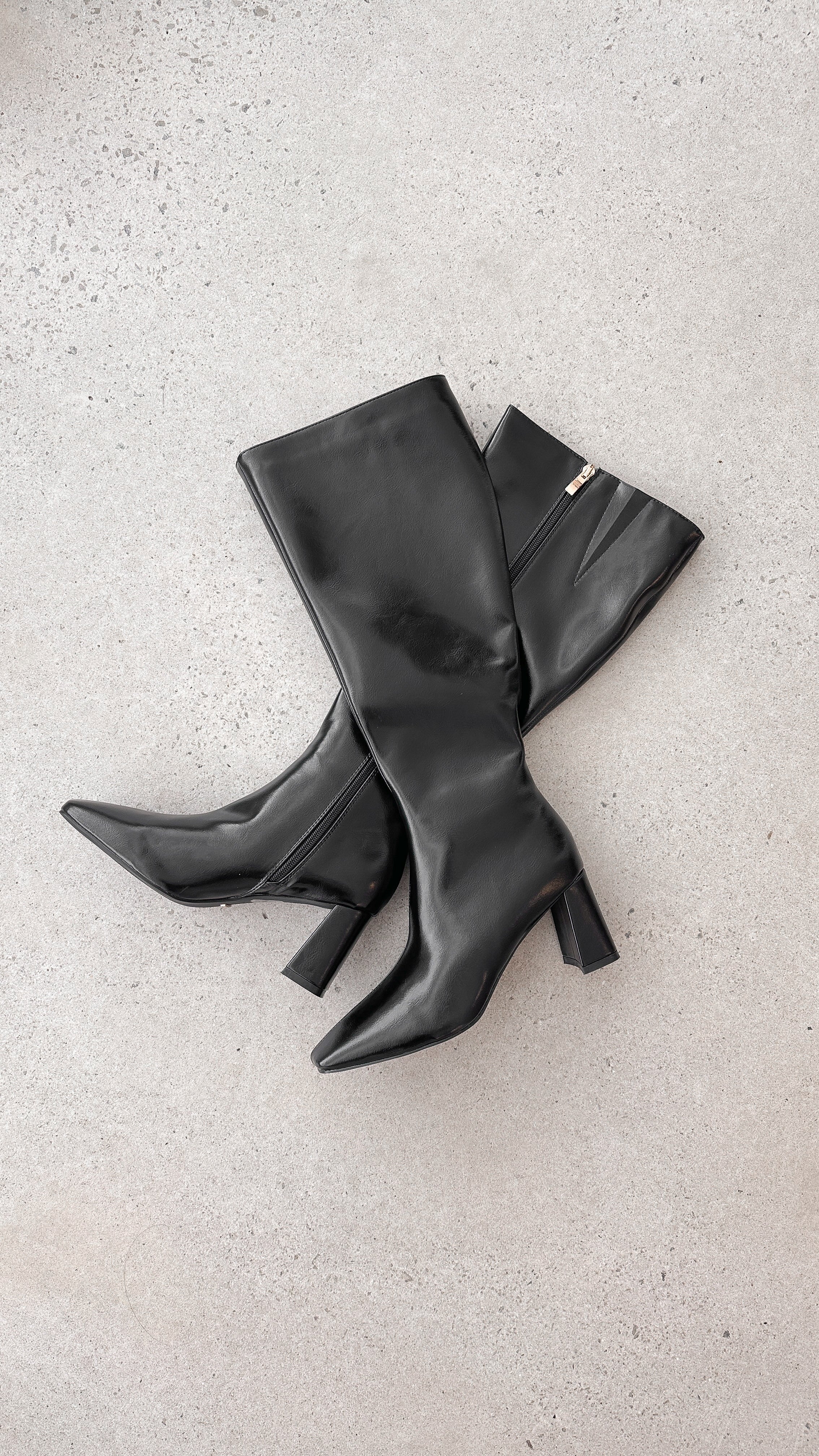 Friska Boot Black Shimmer - Stylish Women's Ankle Boots for Fall & Winter Fashion | Perfect for Casual Outfits, Office Wear & Night Out