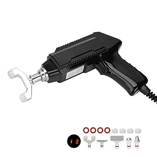 Electric Spinal Chiropractor Massager - 9 Adjustable Strength Levels with Heat Therapy, Professional Chiropractic Adjustment Kit for Back Pain Relief | Perfect for Home Use, Office Relaxation & Post-Workout Recovery