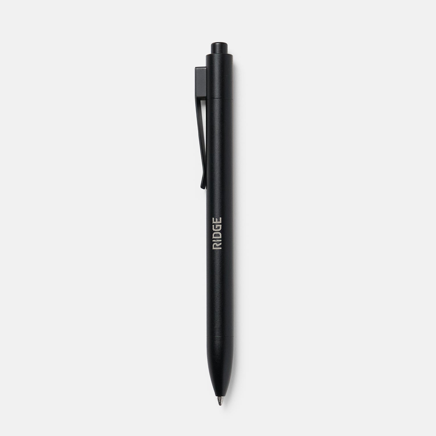 Premium Ridge Click Pen - Royal Black Elegant Ballpoint Pen for Smooth Writing | Perfect for Office, School & Everyday Use