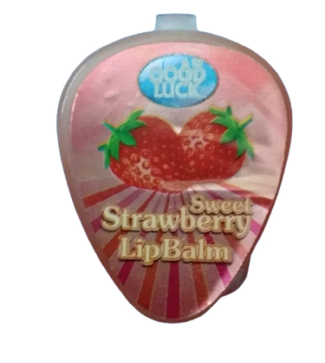 Naachaas Strawberry Shaped Pink & Red Lip Balm - Moisturizing & Long-Lasting for Dry Lips - Perfect for Daily Use, Gifts, and Travel