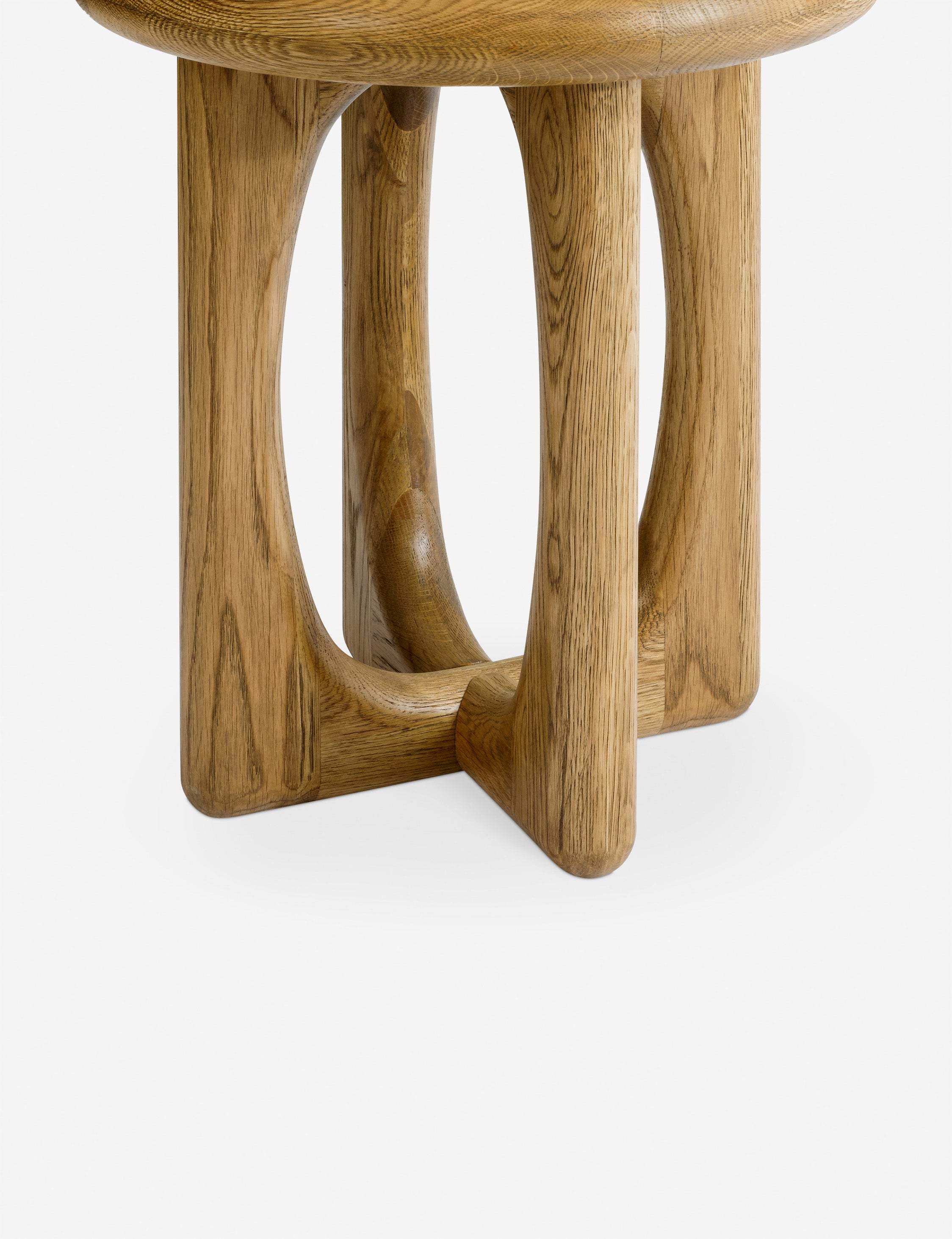 Round Side Table - Modern & Stylish End Table for Living Room, Bedroom, or Office - Perfect for Coffee, Books, and Decor