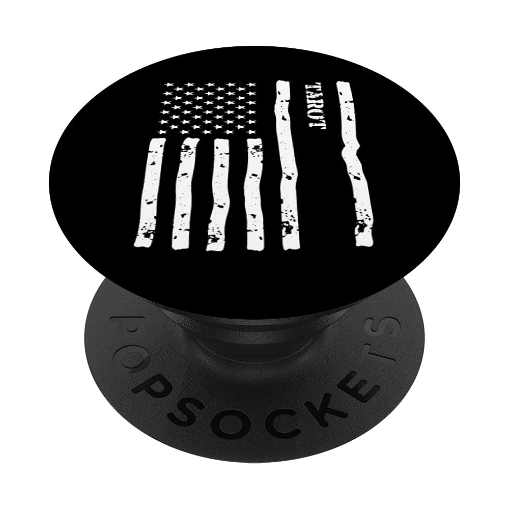 USA Flag Tarot Accessories - Swappable PopSockets PopGrip for Phones & Tablets | Perfect for Tarot Enthusiasts & Phone Protection