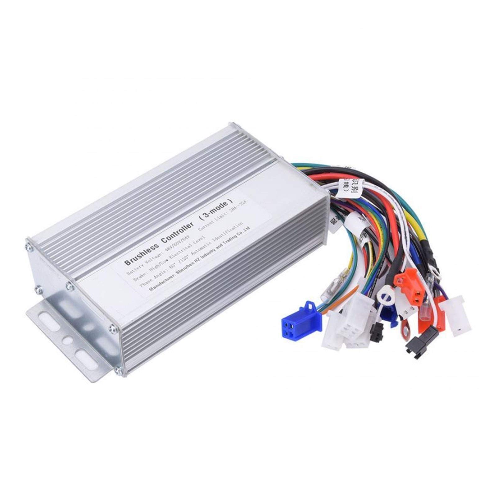 48V 60V 64V 1000W-1500W Brushless Motor Controller for Electric Bikes & Scooters - 12 Tube Sine Wave Controller by DaJiKan - Perfect for Commuting, Off-Road & Urban Riding
