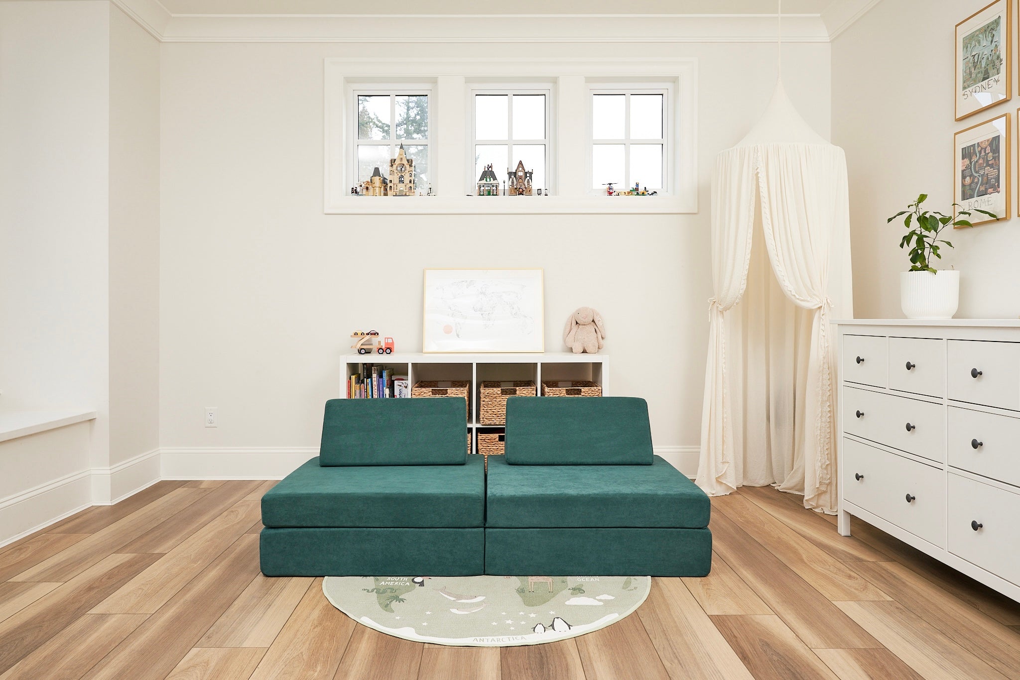 Modular Play Sofa for Kids - Soft & Safe Children's Play Couch - Perfect for Playrooms, Daycare & Indoor Playtime
