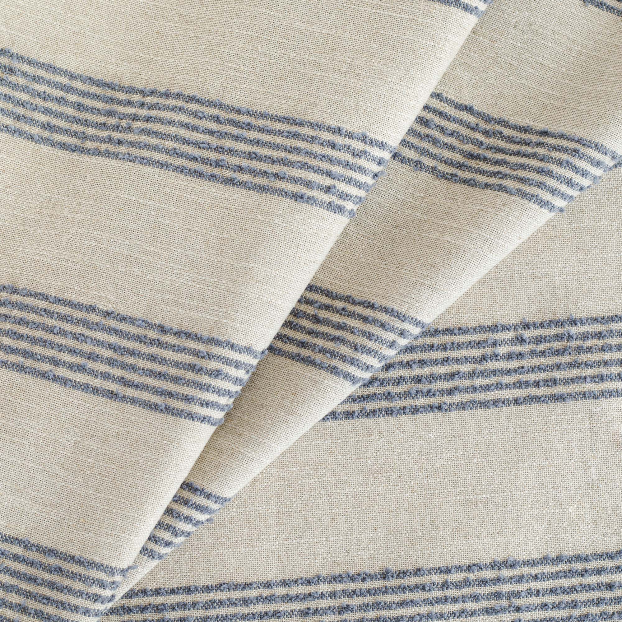 Premium Finn Stripe Denim Fabric - High-Quality Cotton Blend for Clothing & Upholstery - Ideal for Jeans, Jackets, Home Decor & DIY Sewing Projects