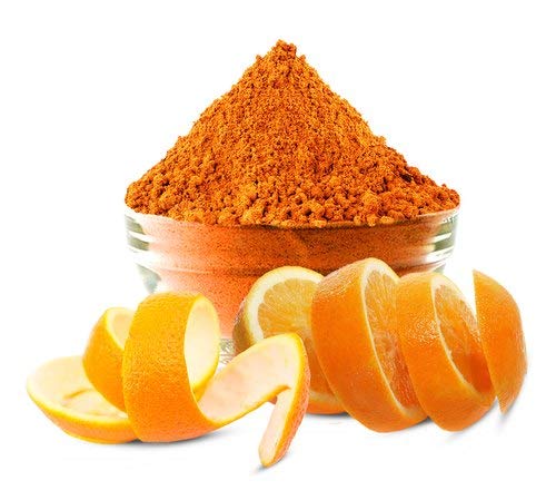 Organic Orange Peel Powder (Citrus aurantium) for Oil Control & Skin Care - Best for Acne, Brightening & DIY Face Masks