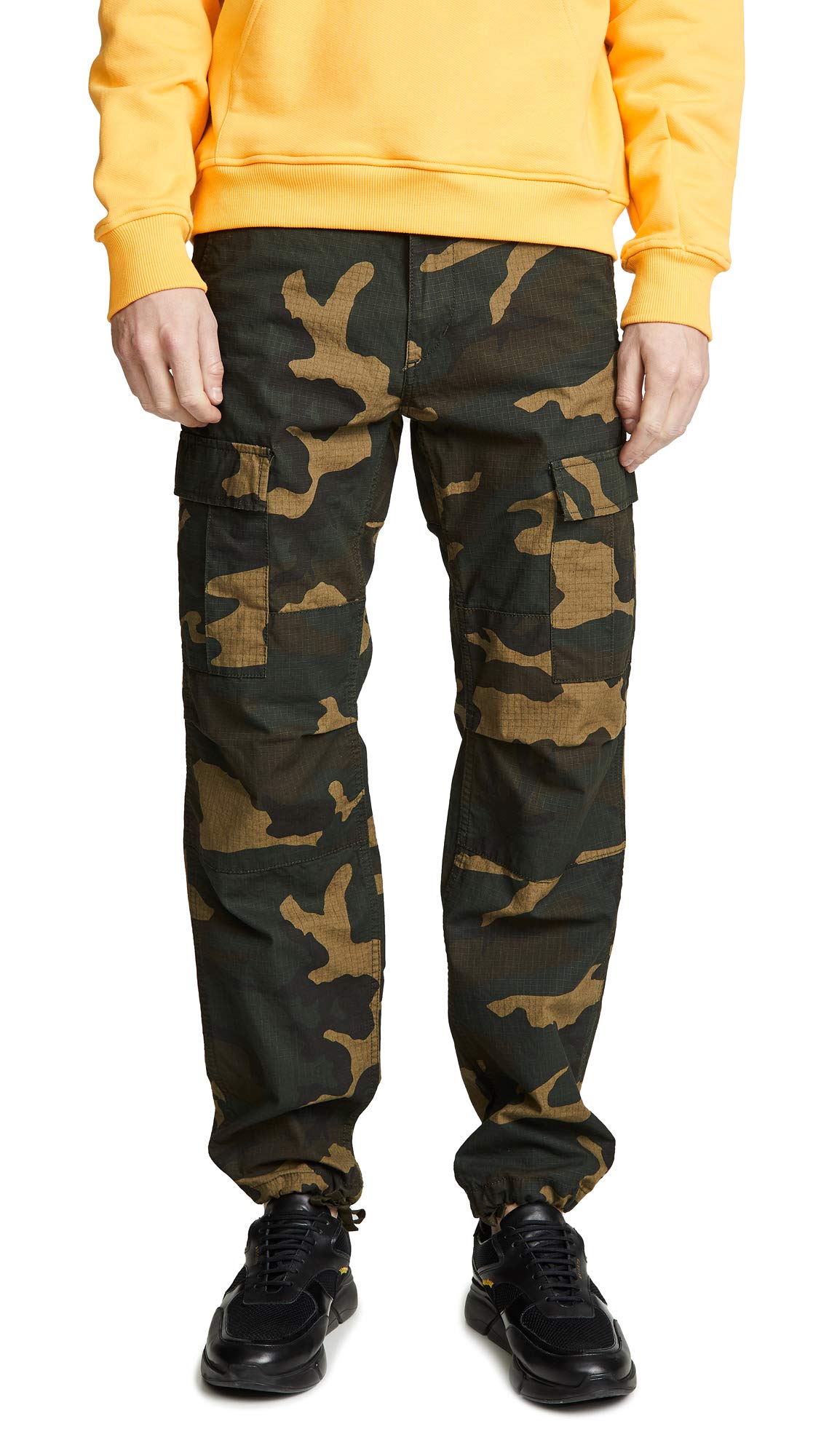 Carhartt WIP Men's Aviation Cargo Pants - Durable Work Pants for Construction, Hiking & Outdoor Activities | Heavy-Duty Utility Pants with Multiple Pockets