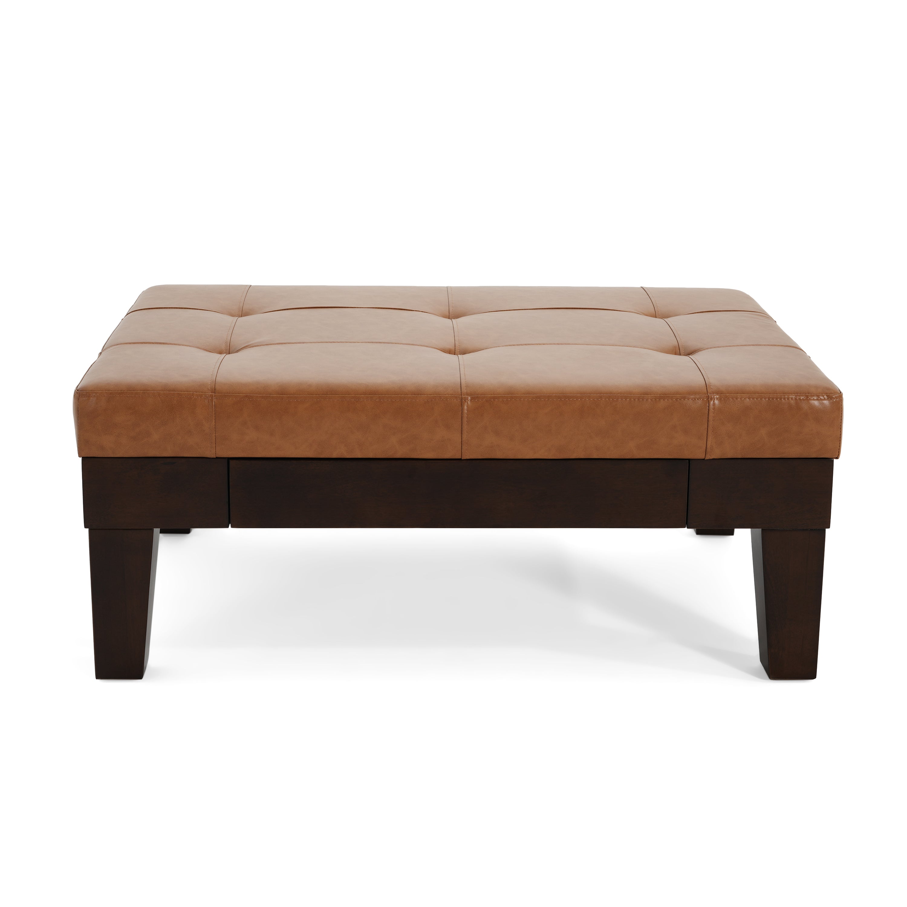 Chatham Ottoman with Storage Drawer - Versatile Living Room Furniture for Extra Seating and Organization