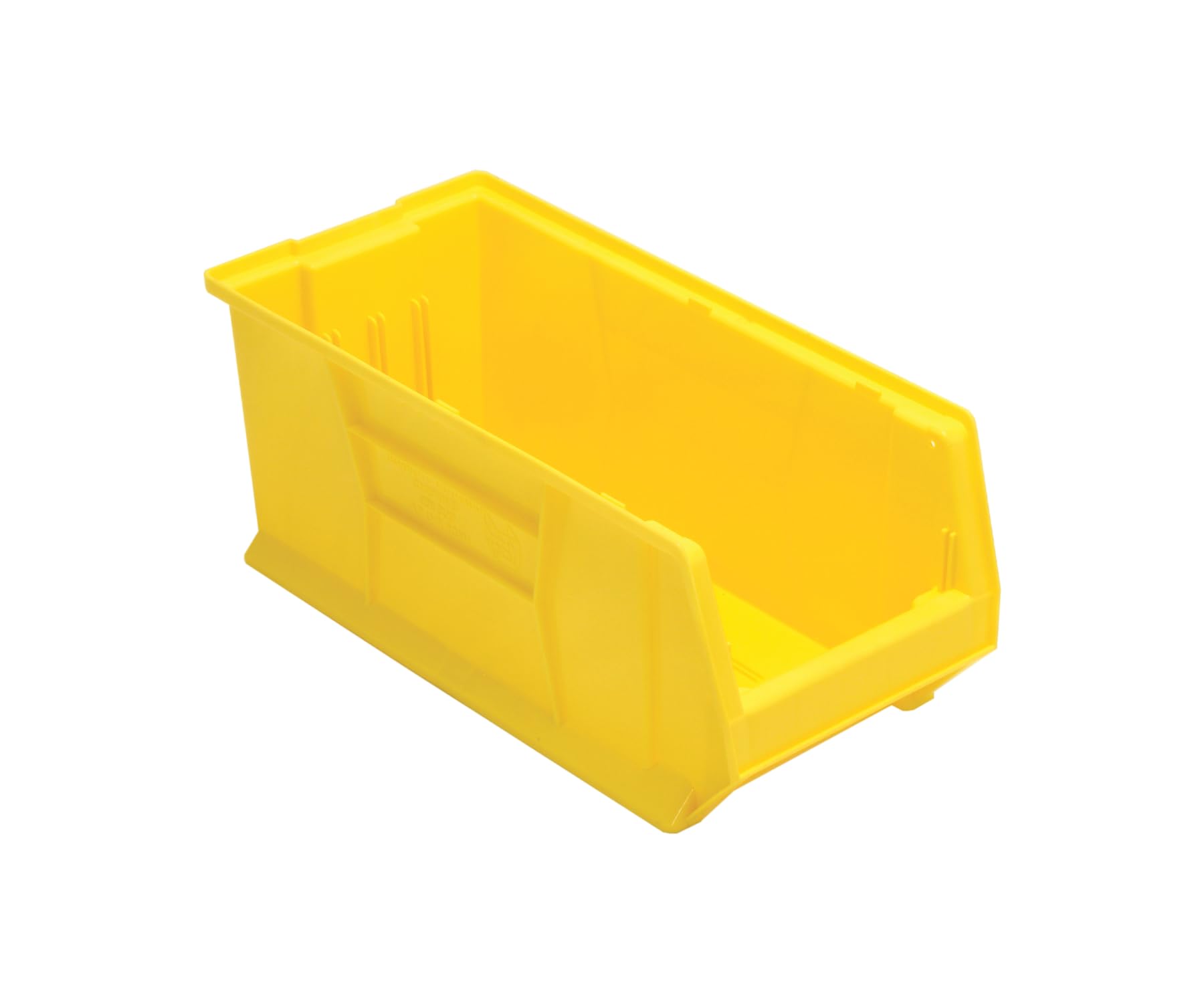 Quantum Storage Systems Ultra QUS953YLCS 4-Pack Yellow Plastic Storage Bins - 24