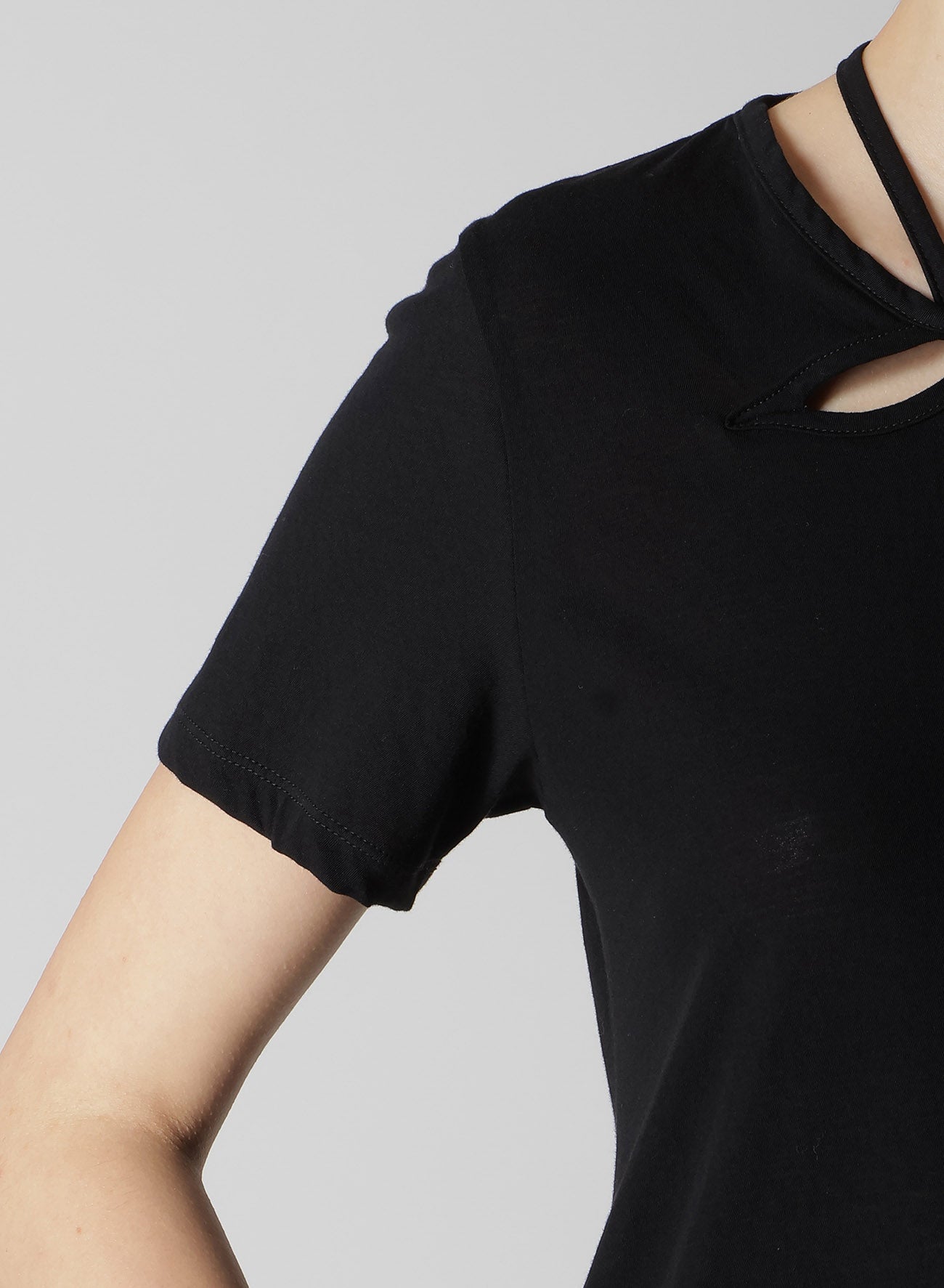 Soft & Breathable Cotton Jersey String T-Shirt for Women - Casual Comfort Fit Tee - Perfect for Everyday Wear, Lounge & Outings