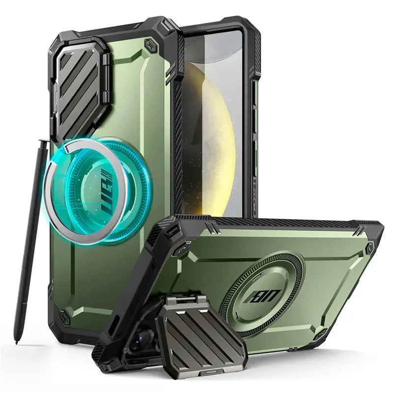 Samsung Galaxy S25 Ultra SUPCASE UB Mag XT Heavy Duty Rugged Case with Kickstand - Shockproof Protection for Outdoor, Work & Daily Use