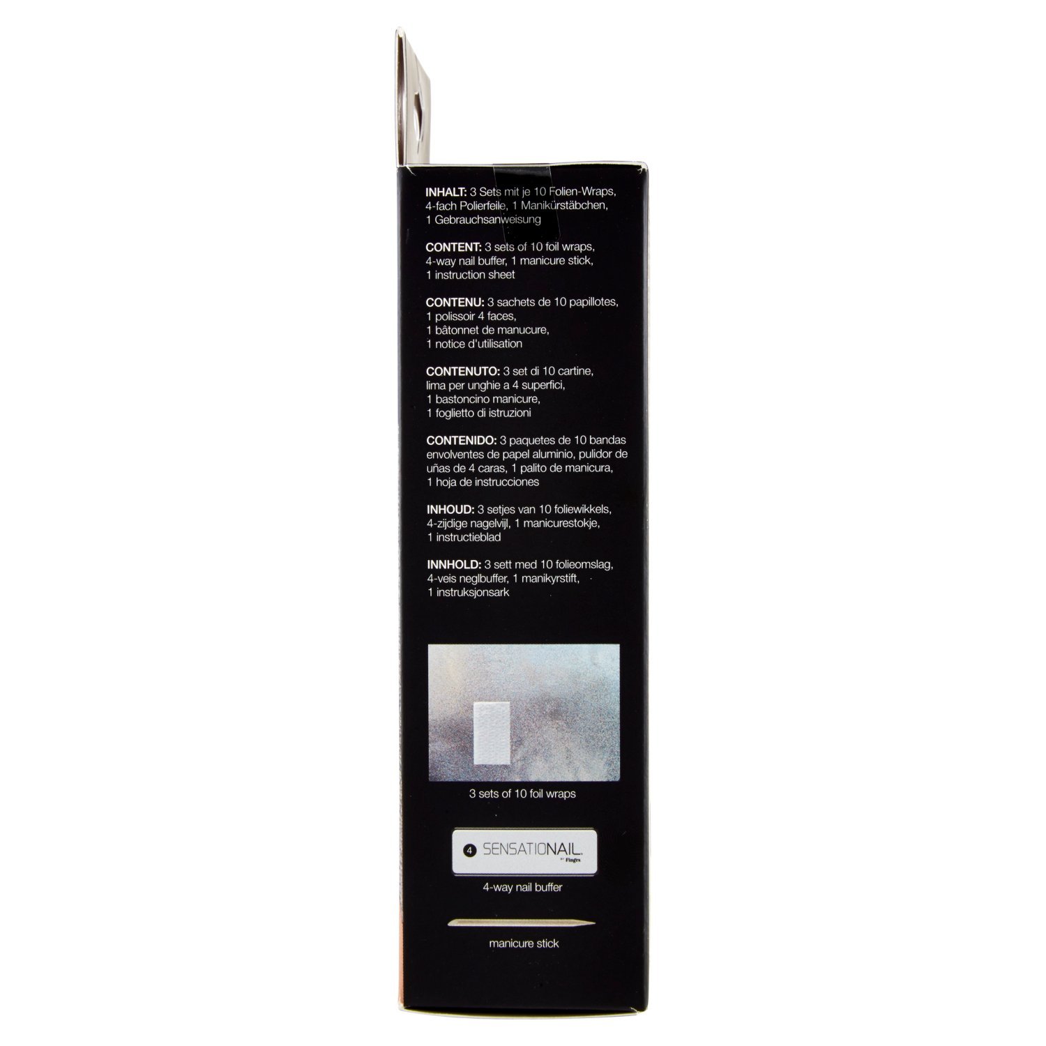 SENSATIONAIL Professional Gel Nail Polish Remover Kit - Fast & Easy Soak Off for At-Home Manicures & Salon-Quality Nails